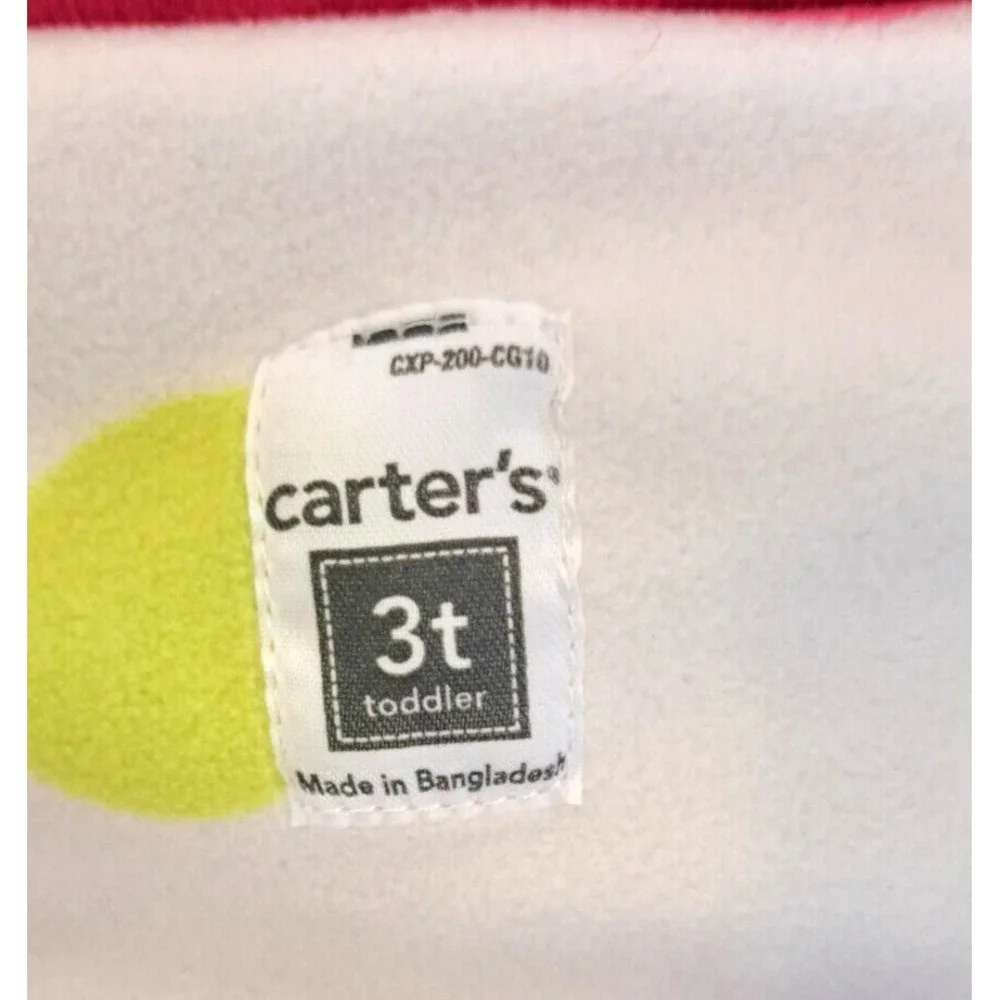 Carters Corduroy‎ Vest 2T Pink Polka Dot Snaps